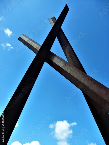 sky and metal