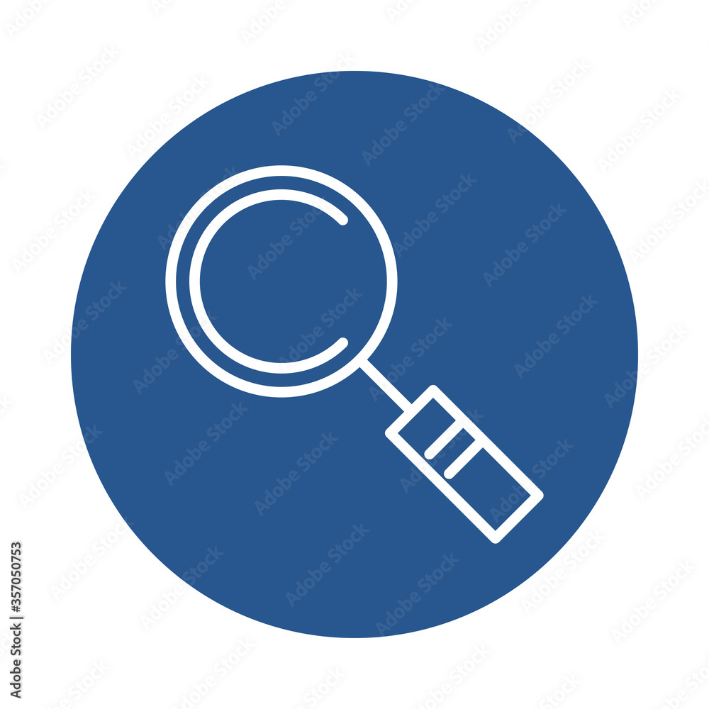 magnifying glass search isolated icon magnifying glass search isolated icon