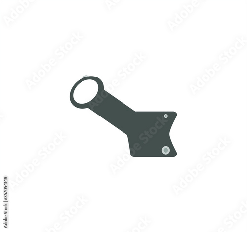 mountain bike power. illustration for web and mobile design.