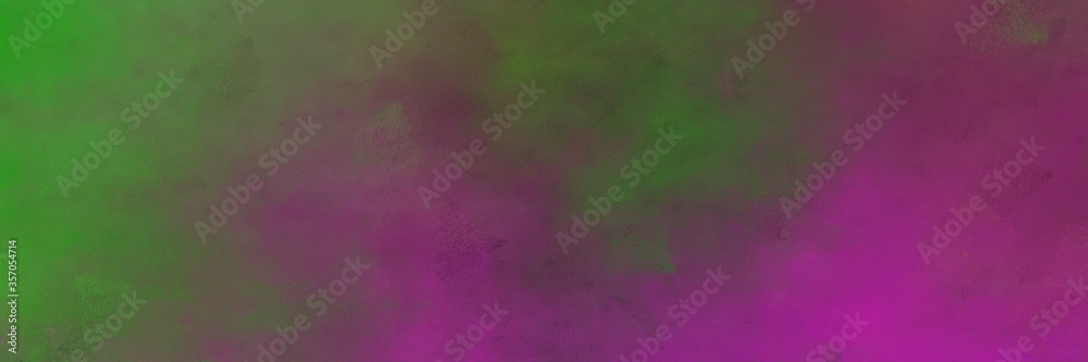 beautiful old mauve, dark olive green and medium violet red colored vintage abstract painted background with space for text or image. can be used as horizontal background graphic