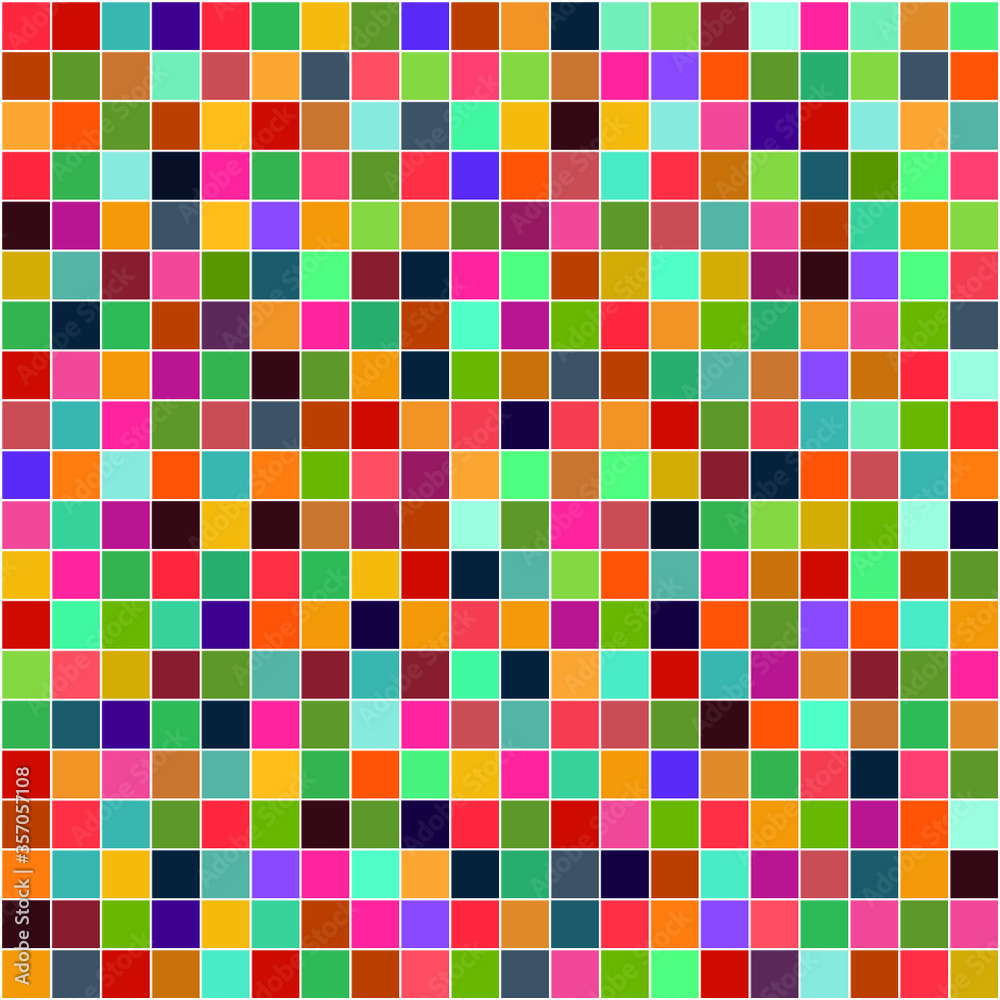 Fototapeta premium vector bright mosaic.