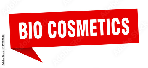 bio cosmetics banner. bio cosmetics speech bubble. bio cosmetics sign