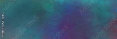 beautiful abstract painting background graphic with dark slate gray, blue chill and very dark magenta colors and space for text or image. can be used as postcard or poster