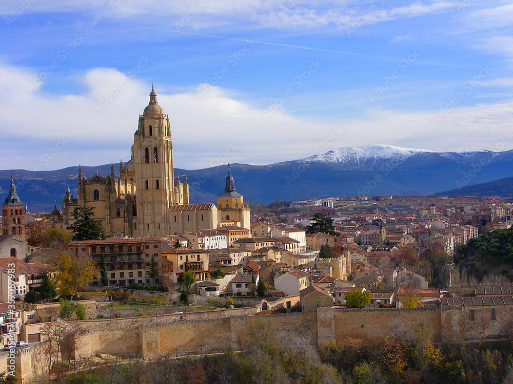 Vista de la ciudad de Segovia