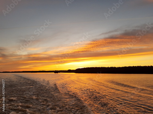 Sunset - Baltic sea.