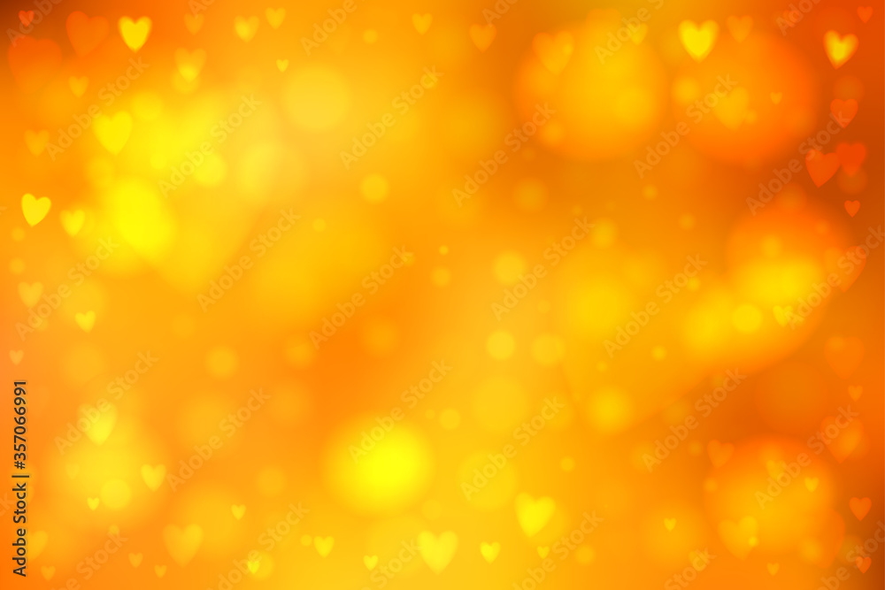 Abstract hearts lights background Abstract hearts lights background