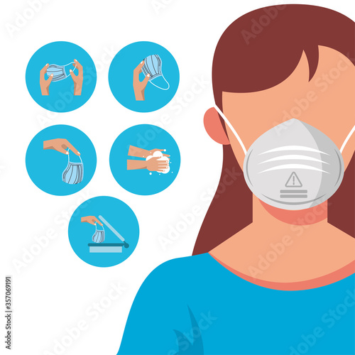 how to remove the surgical mask covid19 infographic