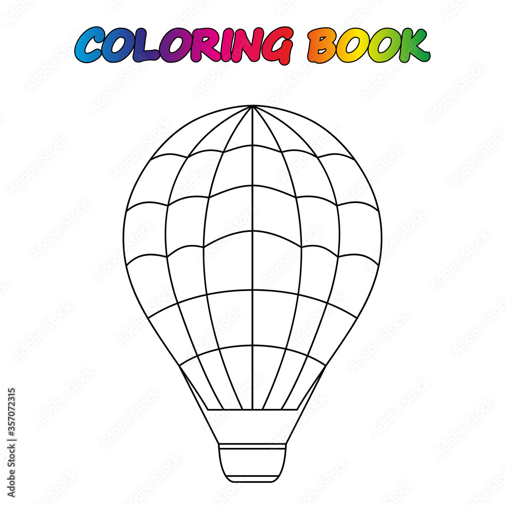 Naklejka premium coloring page. Worksheet. Game for kids - coloring book.