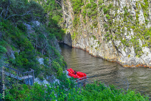 Storms River in Tsitsikamma  National Park, Garden Route, South Africa