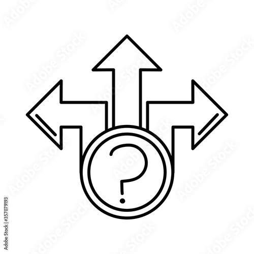 alzheimer disease, orientation problems, decrease in mental human ability line style icon