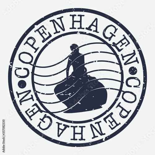 Photography Copenhagen Denmark Stamp Postal