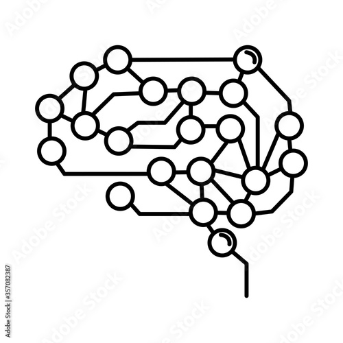 alzheimer disease, brain awareness campaign, decrease in mental human ability line style icon