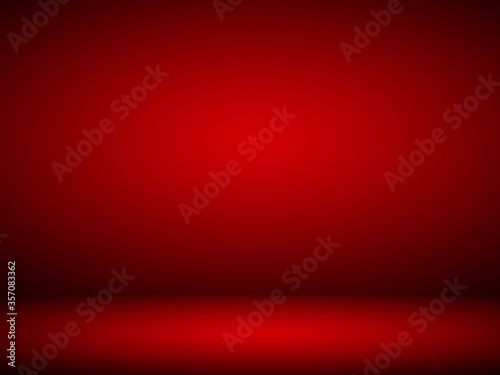 Black and red background. Elegant and beautiful studio background.