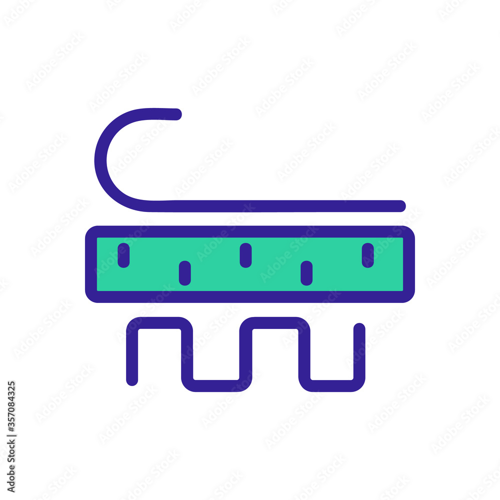 heating floor system layers icon vector. heating floor system layers sign. isolated color symbol illustration heating floor system layers icon vector. heating floor system layers sign. isolated color symbol illustration