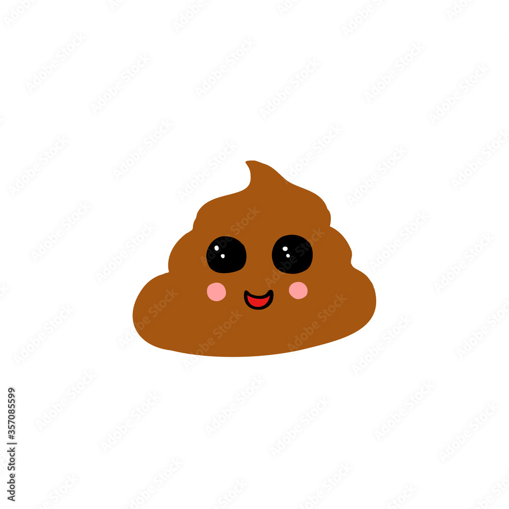 poo doodle icon, vector illustration poo doodle icon, vector illustration