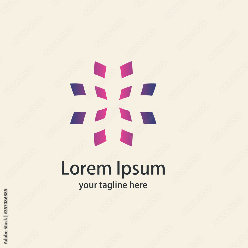 Obraz premium beautiful-gradient-logo-icon-concept