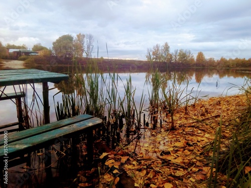 lake in autumn