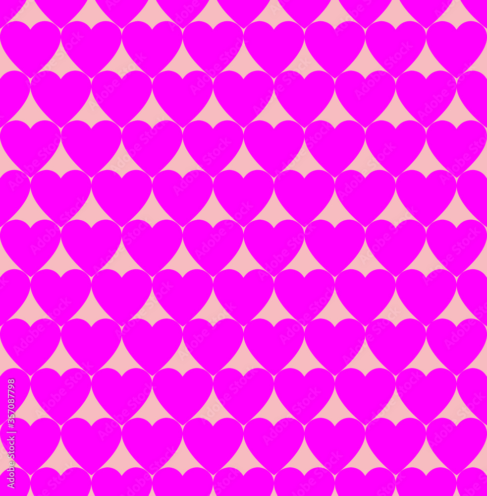Love heart seamless repeat pattern background Love heart seamless repeat pattern background