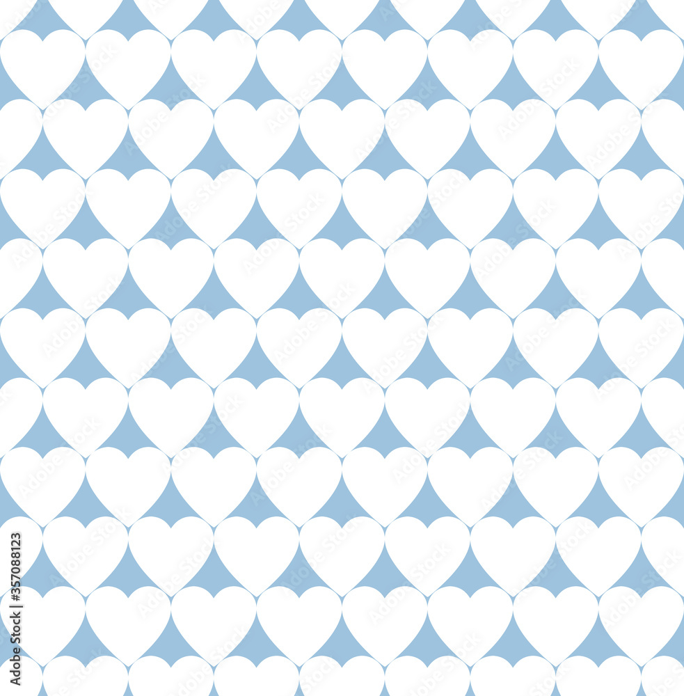 Love heart seamless repeat pattern background Love heart seamless repeat pattern background