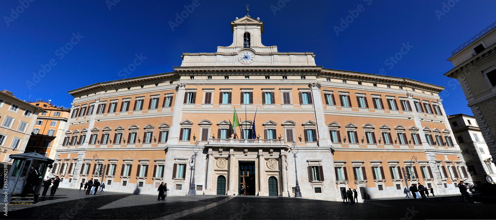 Fototapeta premium Montecitorio Palace seat of italian Paliament