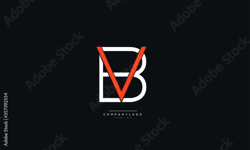 BV VB Letter Logo Alphabet Design Icon Vector Symbol © Tony_boi943