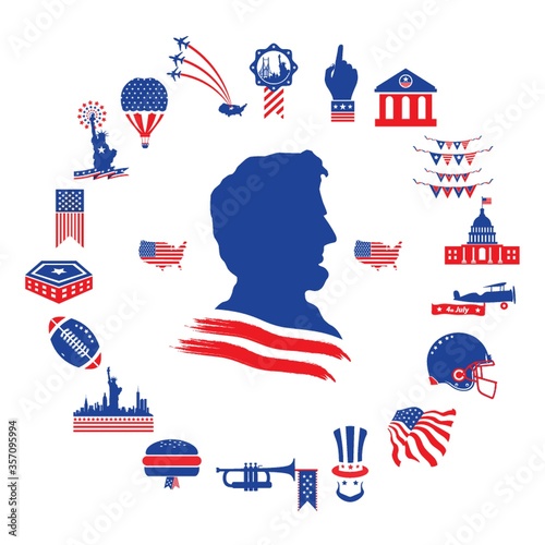american themed icons