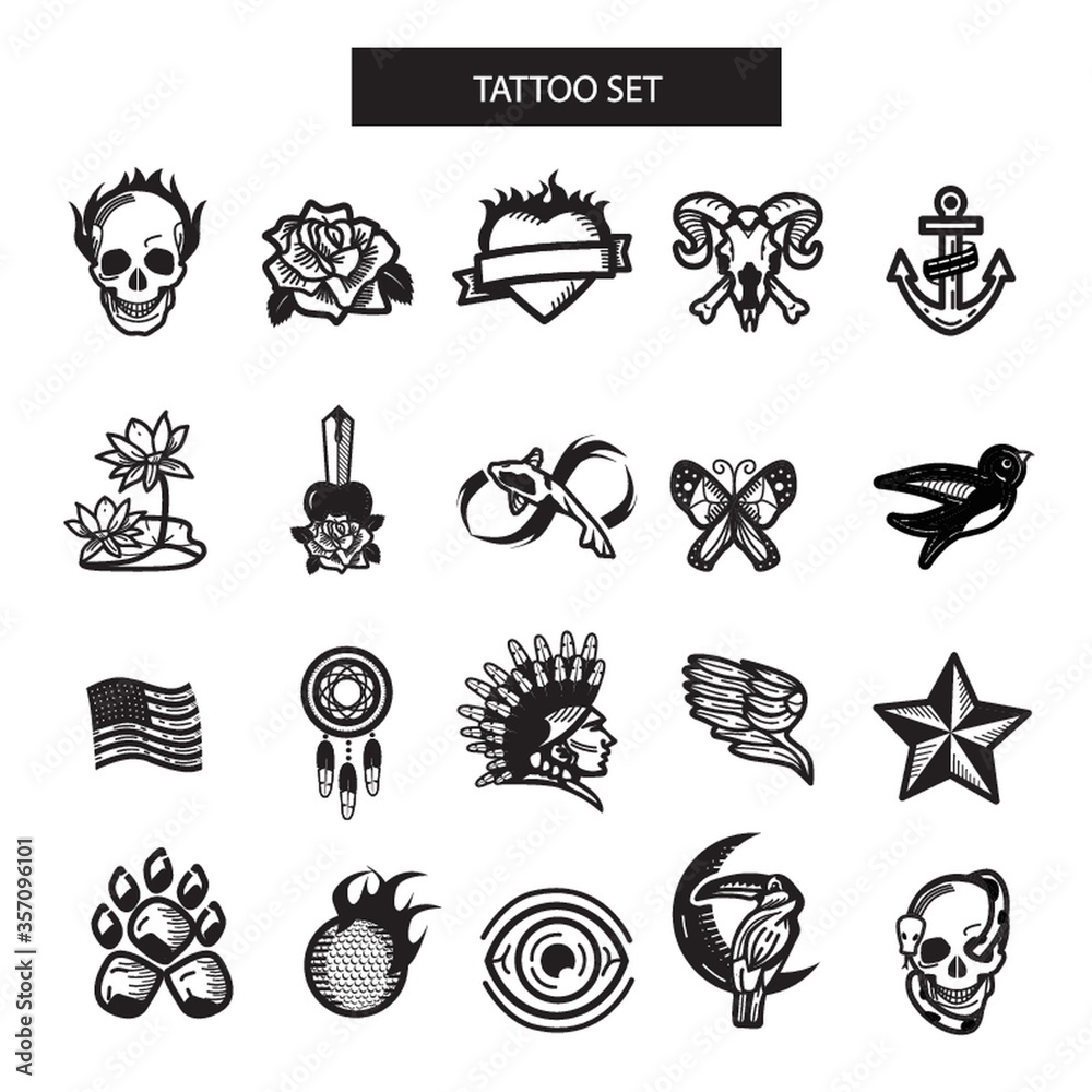 tattoo set