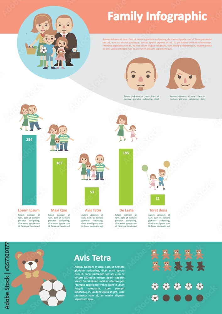 family infographic family infographic