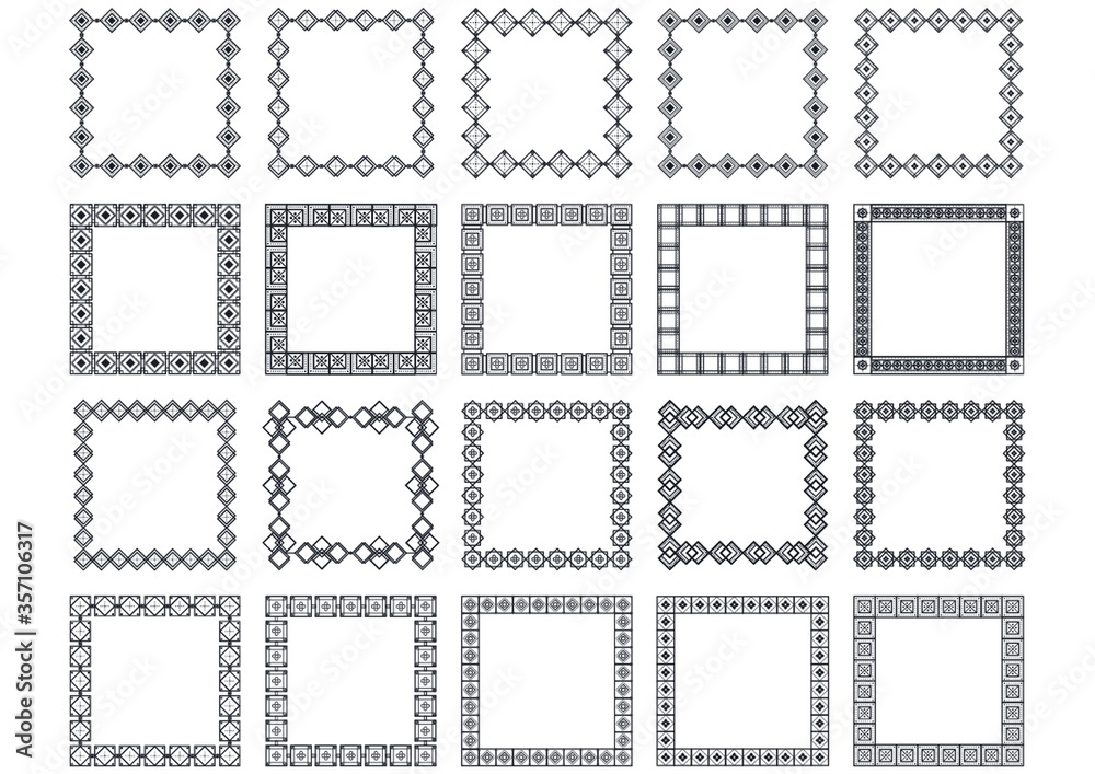 collection of frames collection of frames