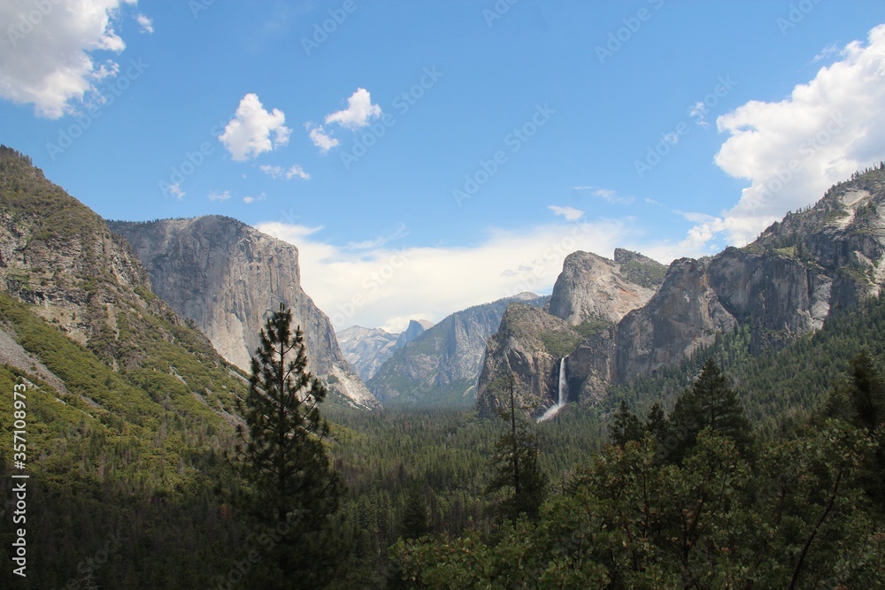 The wonderful Glacier point in Yosemite 