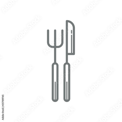 fork and knife