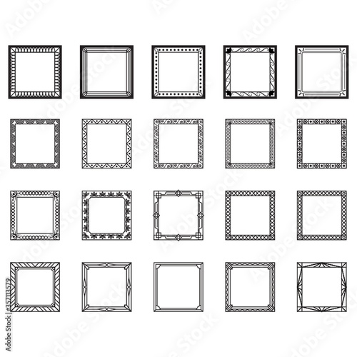 collection of frames