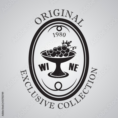 wine label