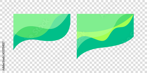 Wavy design element. Decor for brochure, banner, booklet, poster
