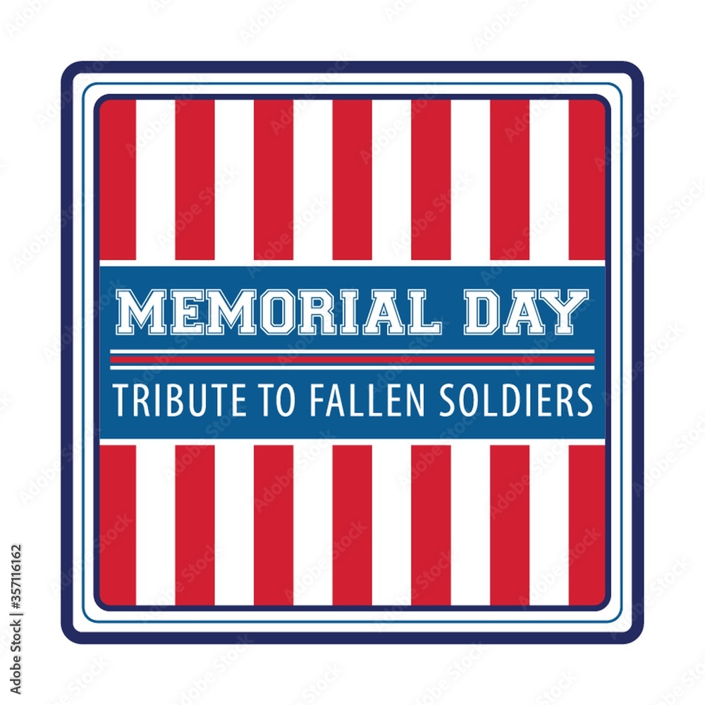 Fototapeta premium memorial day