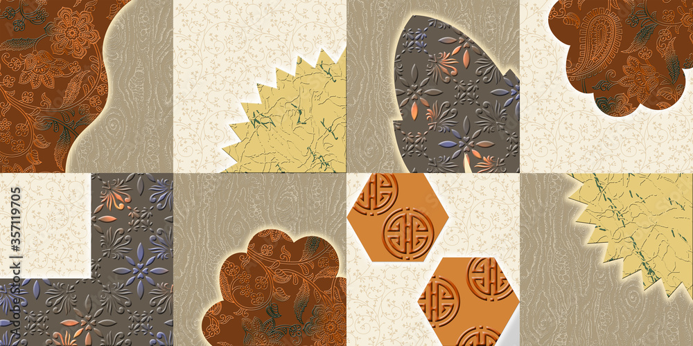 Digital Wall Decor For interior Home Decoration, Ceramic Wall Tile ...