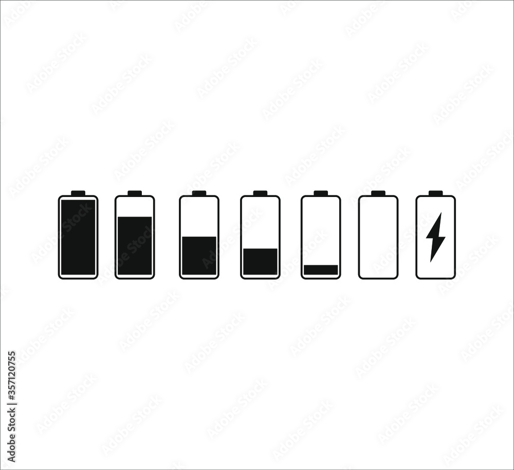 mobile phone battery icon. illustration for web and mobile design. mobile phone battery icon. illustration for web and mobile design.