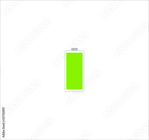 mobile phone battery icon. illustration for web and mobile design.