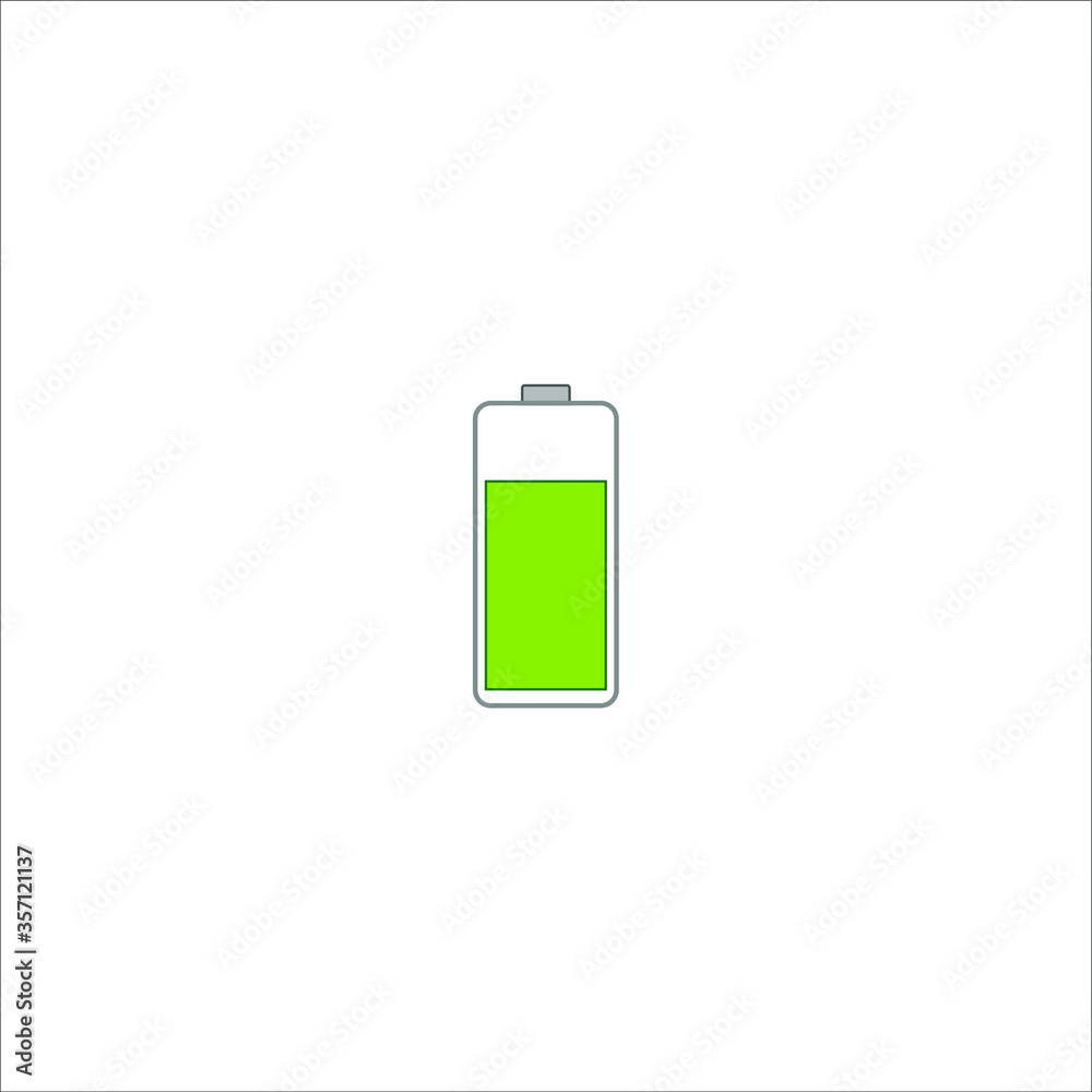 mobile phone battery icon. illustration for web and mobile design. mobile phone battery icon. illustration for web and mobile design.
