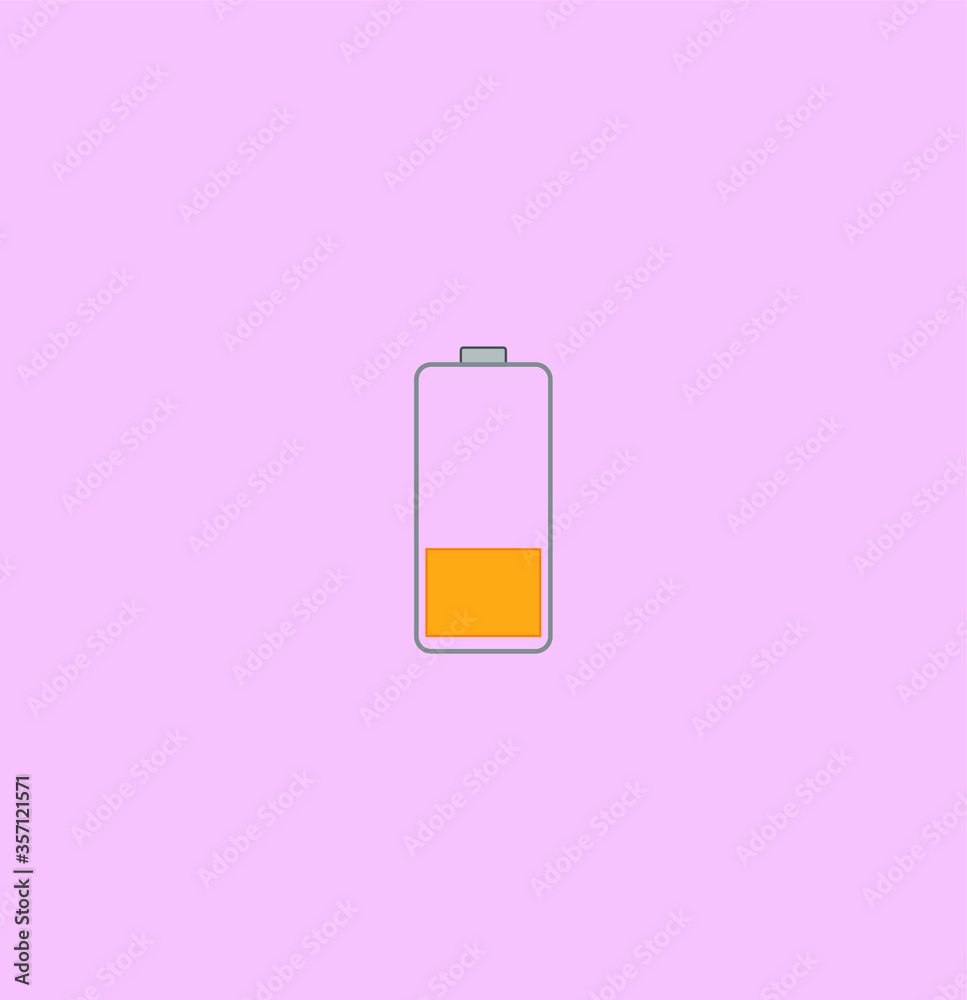 mobile phone battery icon. illustration for web and mobile design. mobile phone battery icon. illustration for web and mobile design.