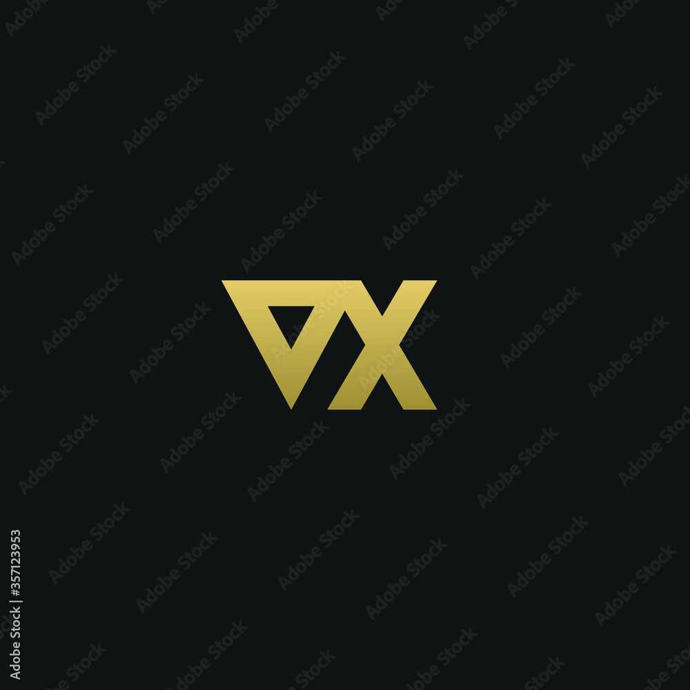 Creative modern elegant trendy unique artistic VX XV V X initial based letter icon logo. Creative modern elegant trendy unique artistic VX XV V X initial based letter icon logo.