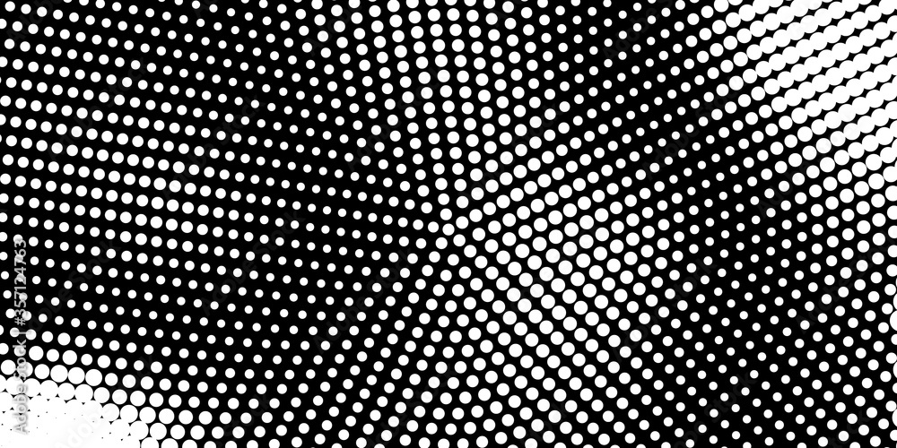 Gradient Pop-art backdrop. Vector surface design Abstract monochrome half-ton White and black texture with dots. Gradient Pop-art backdrop. Vector surface design Abstract monochrome half-ton White and black texture with dots.