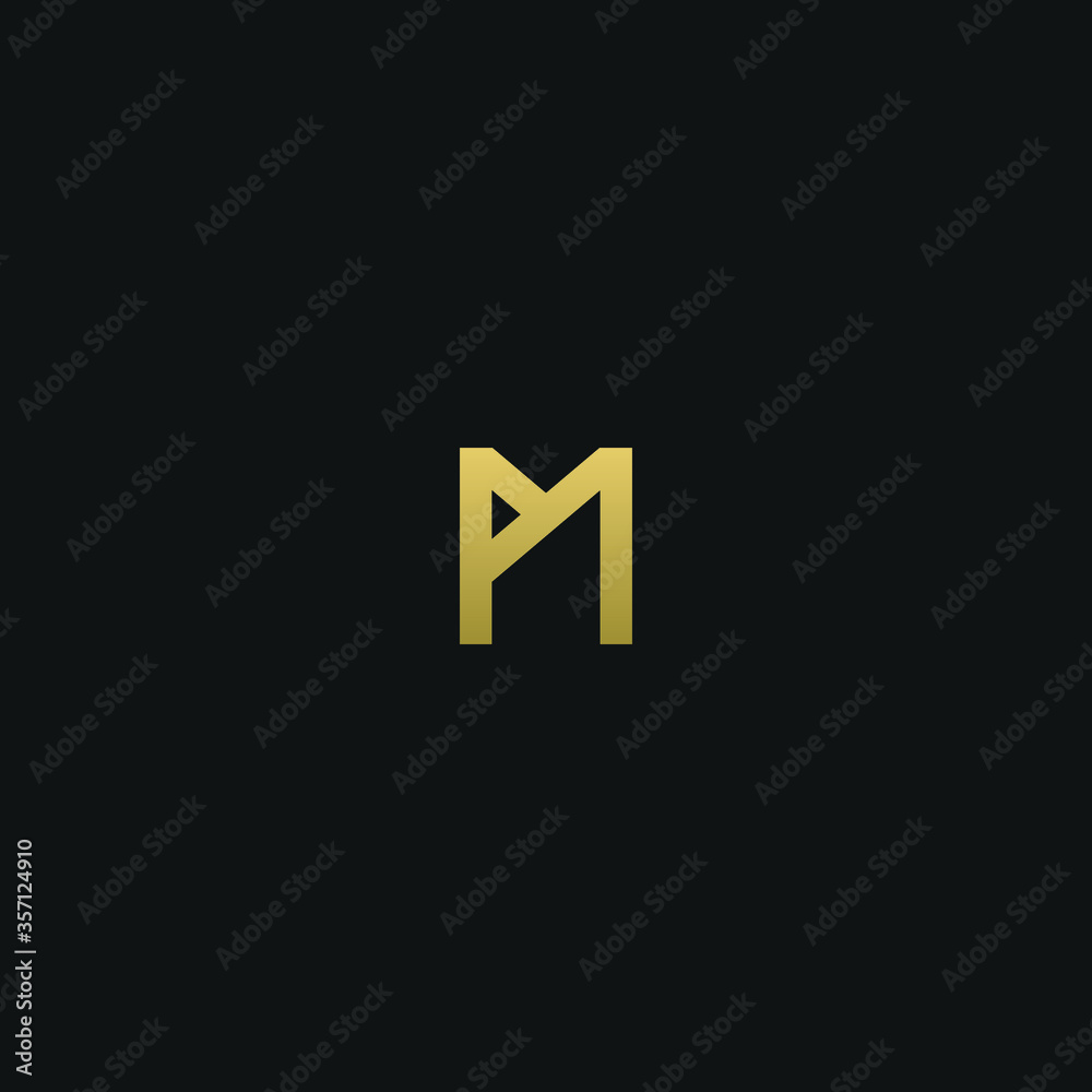 Creative modern elegant trendy unique artistic M MM initial based letter icon logo. Creative modern elegant trendy unique artistic M MM initial based letter icon logo.