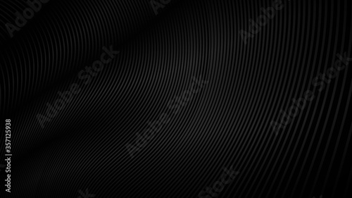Wallpaper Mural Black background with line curve design. Vector illustration. Eps10 Torontodigital.ca