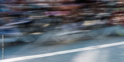 Radsport: Straßenrennen abstrakt © Markus Schoeffler