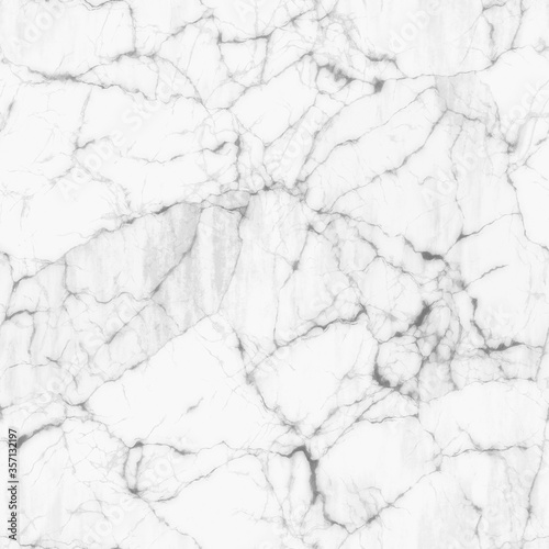 White Carrara Marble Seamless  Background Texture Glossy Light