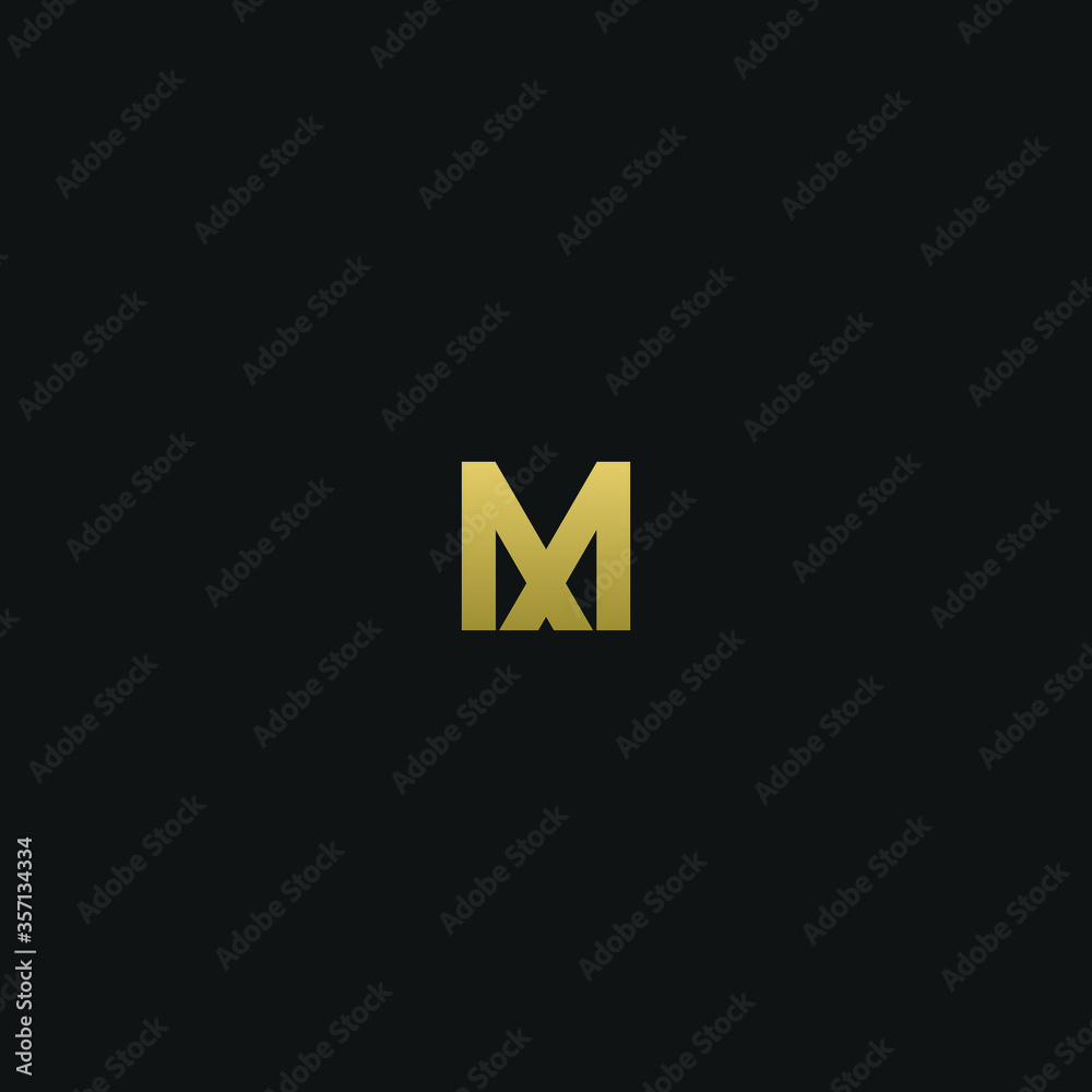 Creative modern elegant trendy unique artistic M MM initial based letter icon logo. Creative modern elegant trendy unique artistic M MM initial based letter icon logo.