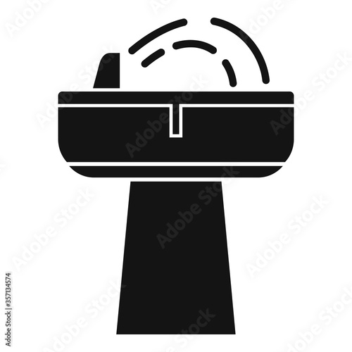 Drink fountain icon. Simple illustration of drink fountain vector icon for web design isolated on white background