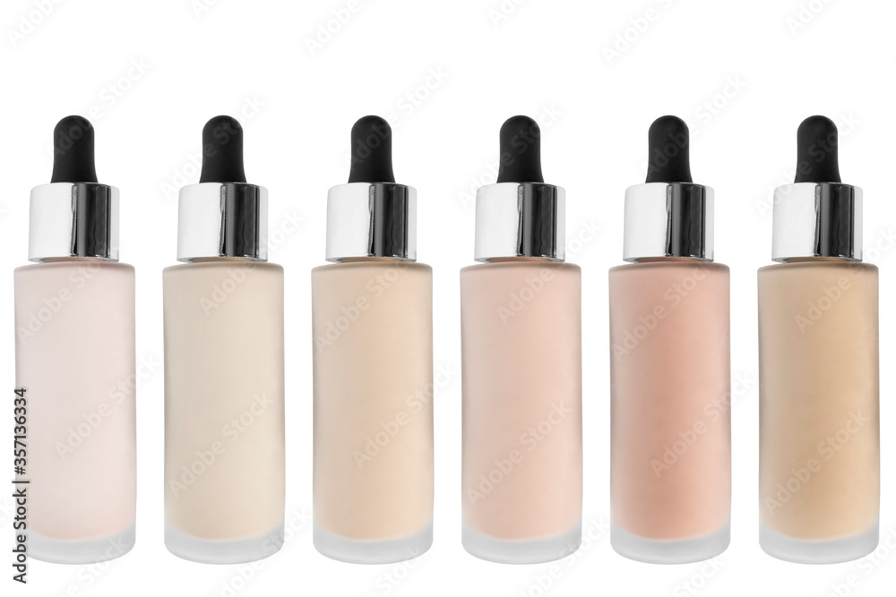 Obraz premium Foundation palette isolated
