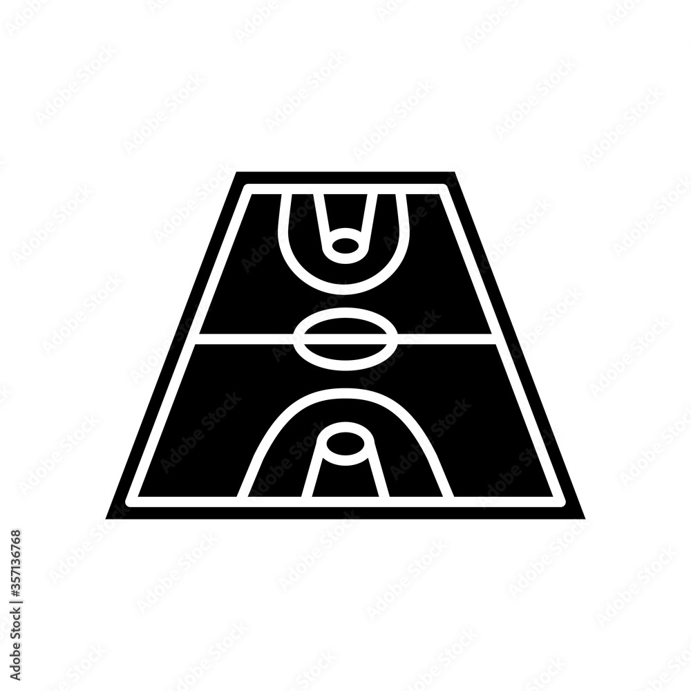 basket field icon glyph style design basket field icon glyph style design